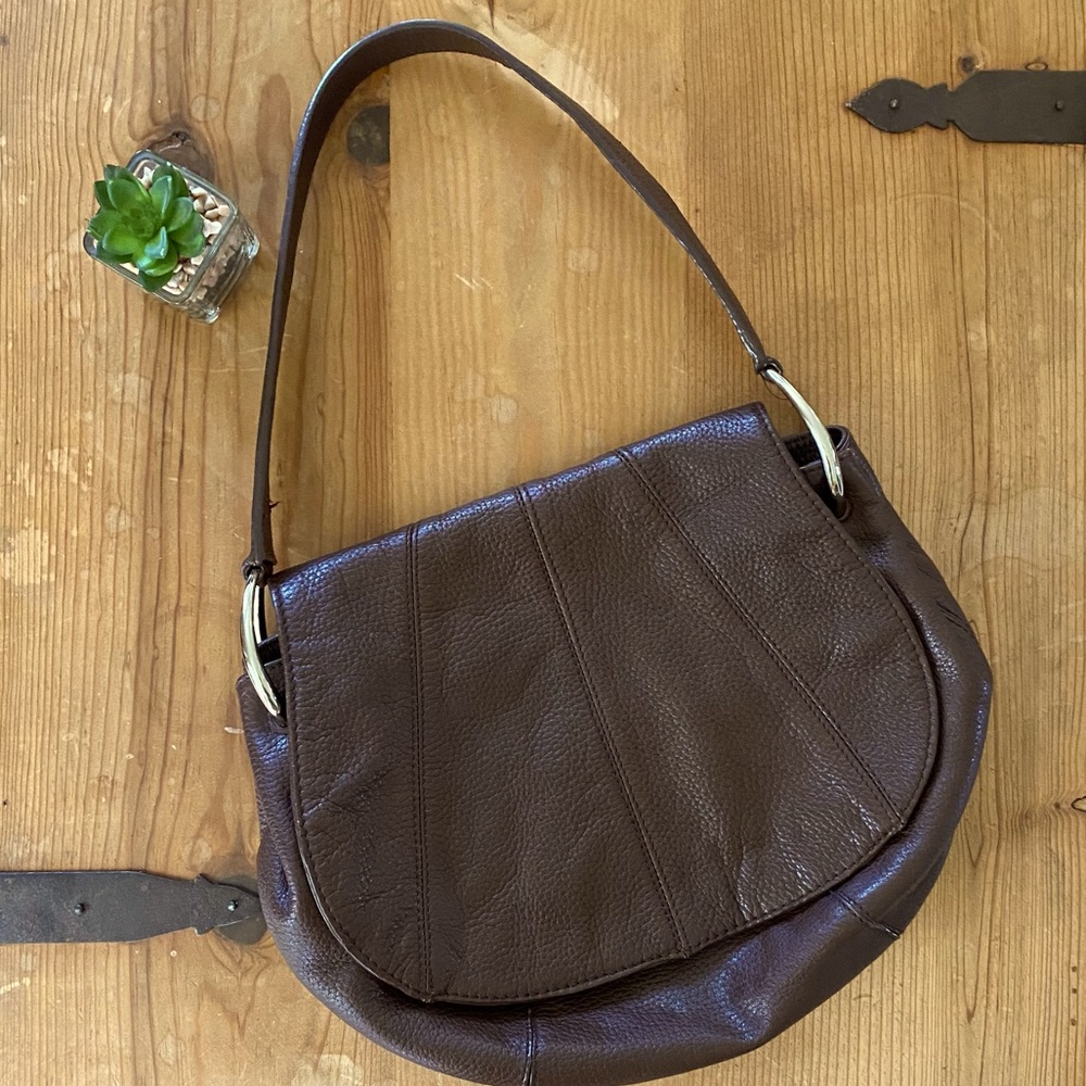 Antonio Melani Pebbled Leather Handbag